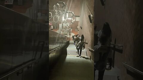 Escalators failure/ metro delayed amid Power outage #viralvideo #montreal #travel