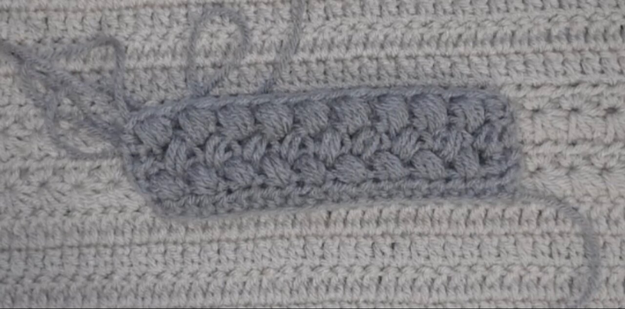 How-To Crochet the Bean stitch and the Puff Stitch