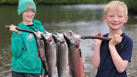 5 Days Fishing & Camping in Alaska - Cooking What We Catch