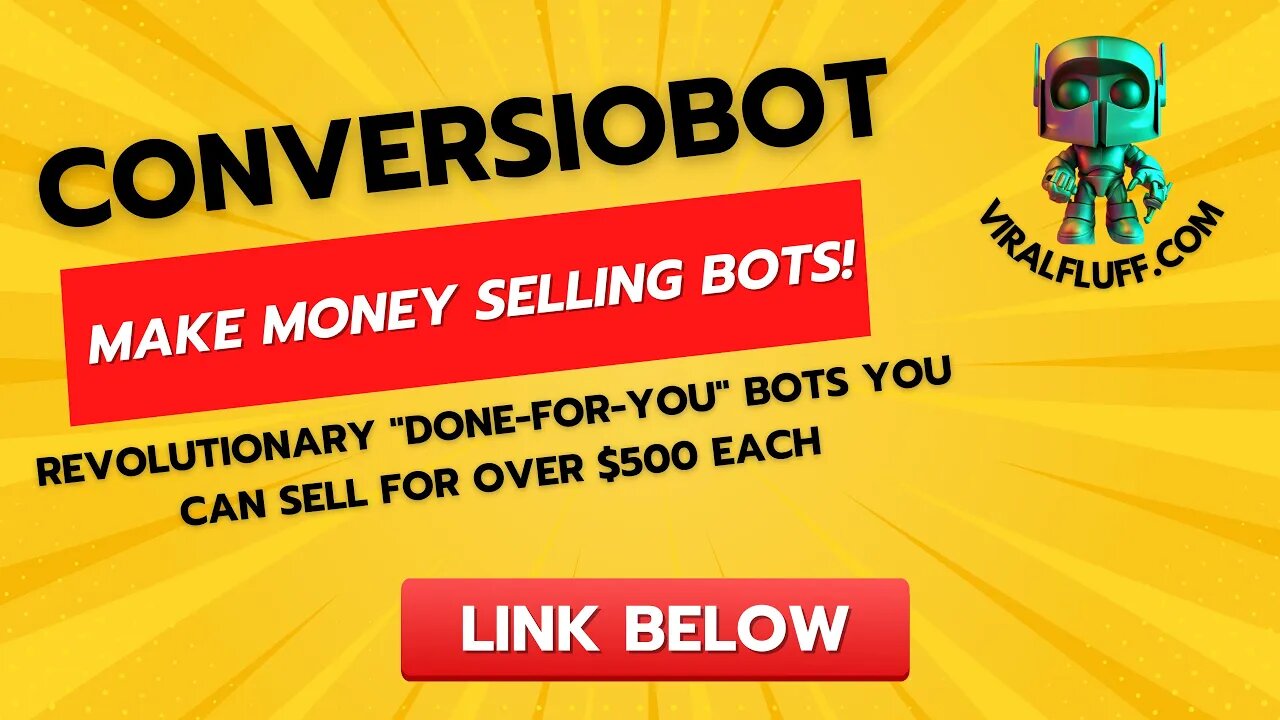 Make $500+ Per Bot with This Revolutionary "Done For You" Technology!