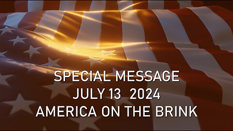 America on the Brink... What's at Play?