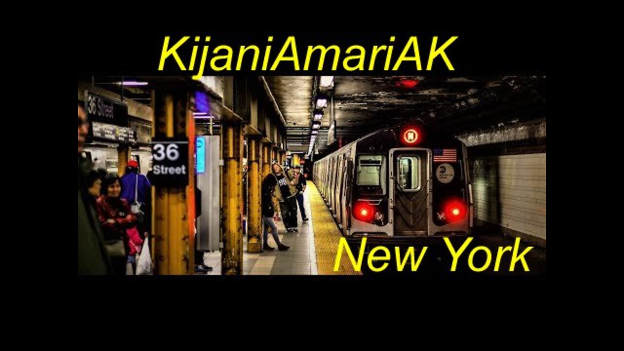 KijaniAmariAK: Terror on the NY Train in the Broken Land We Have Reached the End!