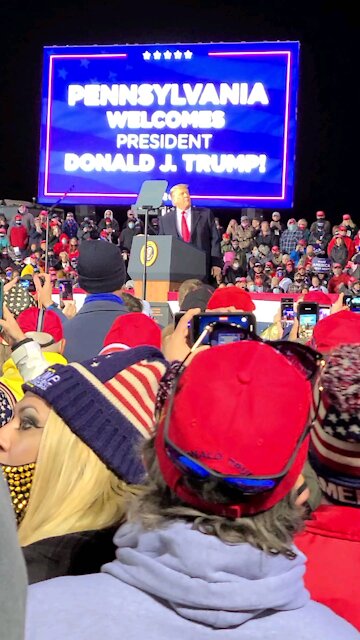 Trump Shows Sleepy Joe Fracking video