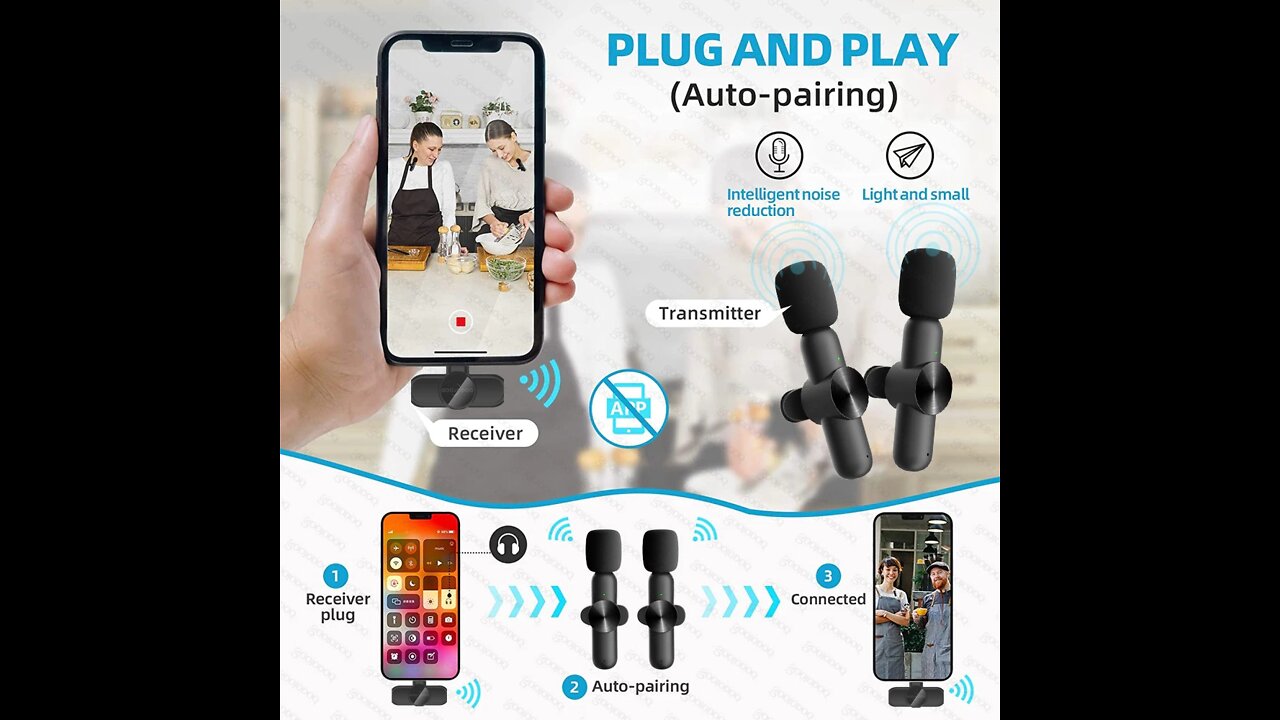 Small microphone for recording