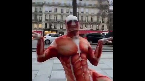 ATTACK ON TITAN PRANK #funny #anime #attackontitan #shorts