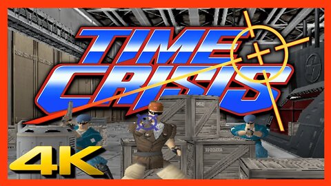 ⭐ TIME CRISIS 1 | 4K/60ᶠᵖˢ | ARCADE