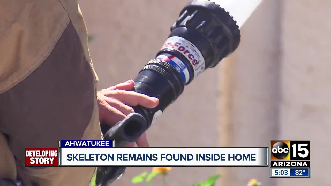 Human remains found in Ahwatukee home after 2017 fire