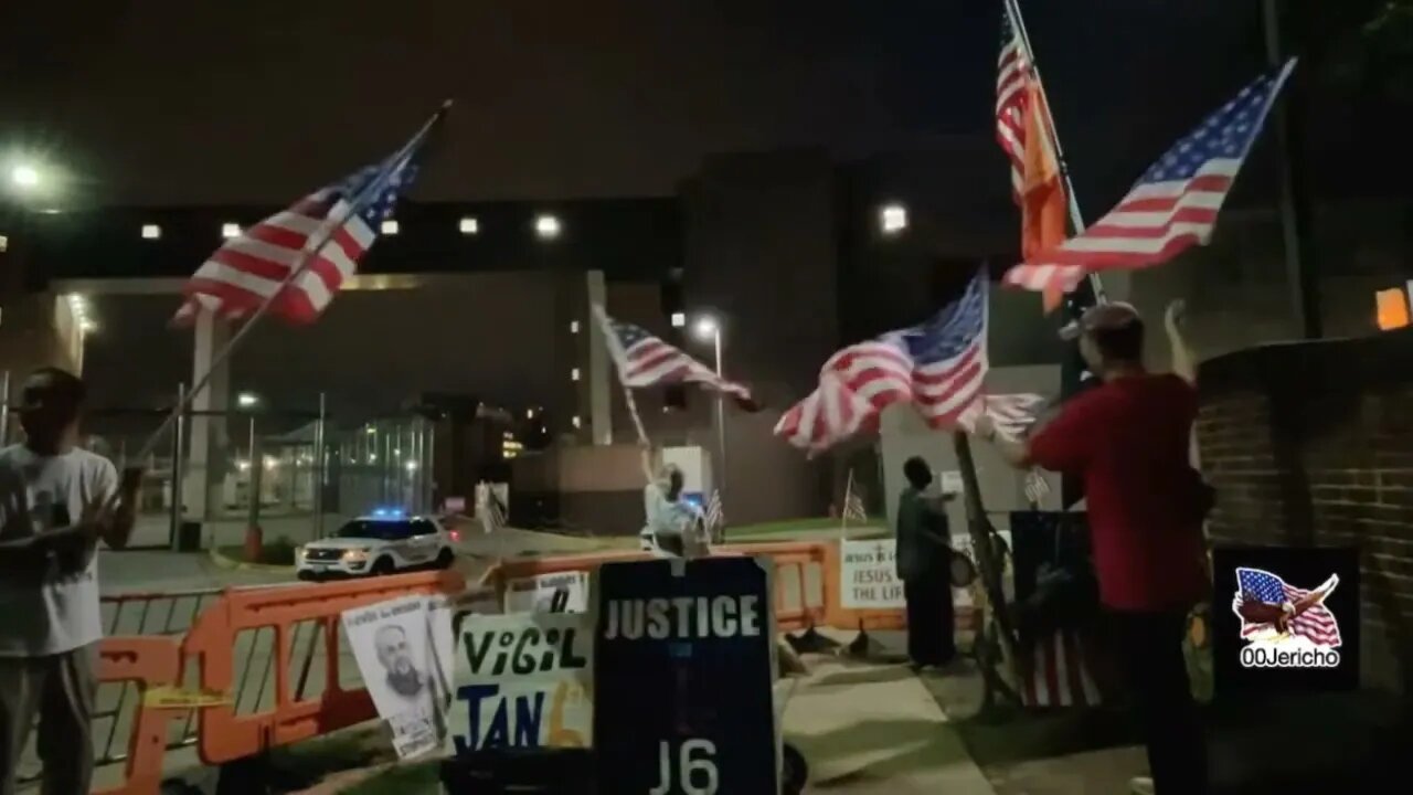 Flags flying at Freedom Corner!