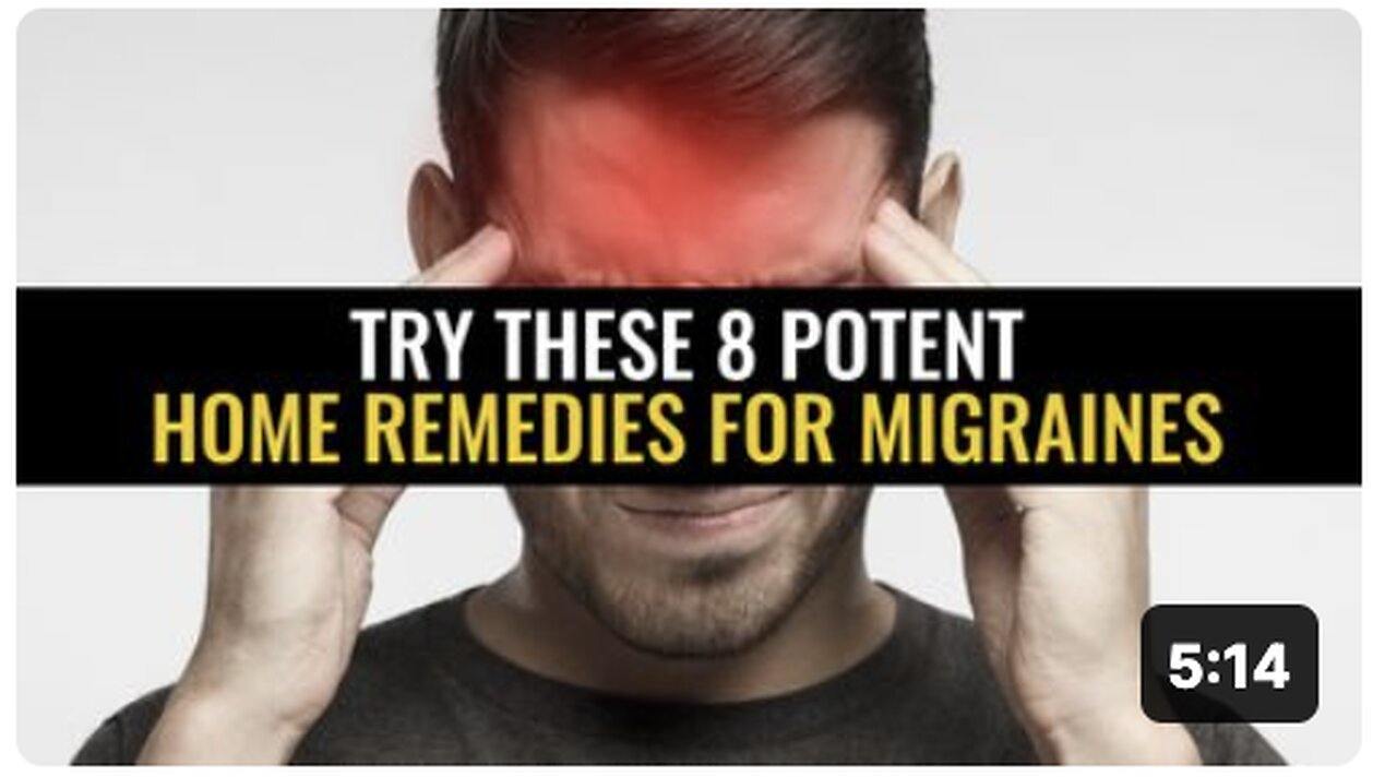 Try these 8 potent home remedies for migraines