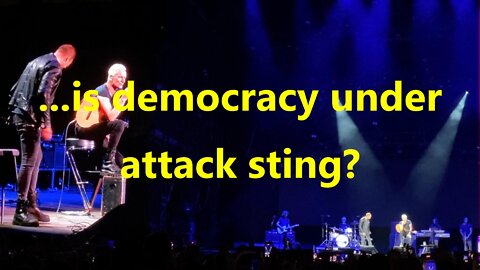 ...is democracy under attack sting?