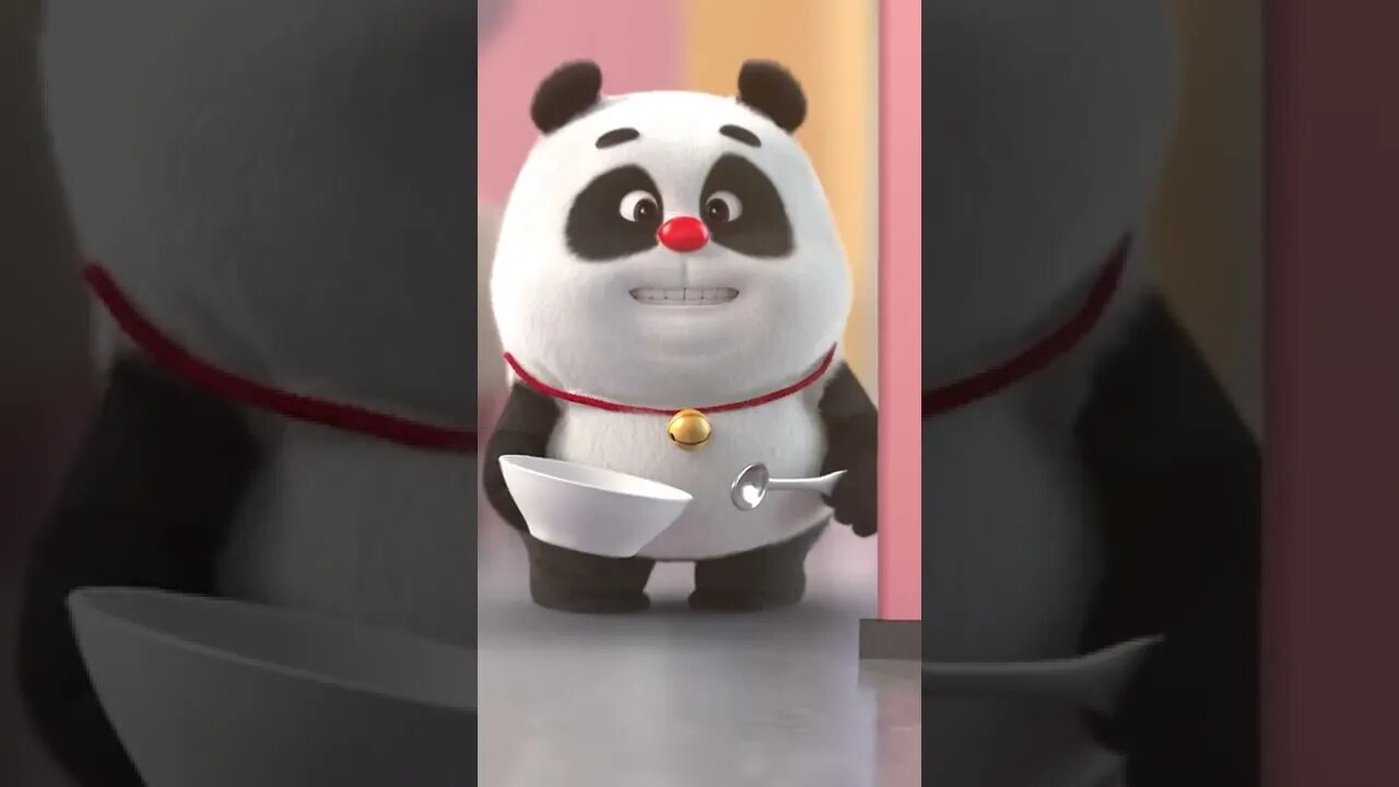 Hungry Panda Dancing #disco #shorts #funny #funnypets