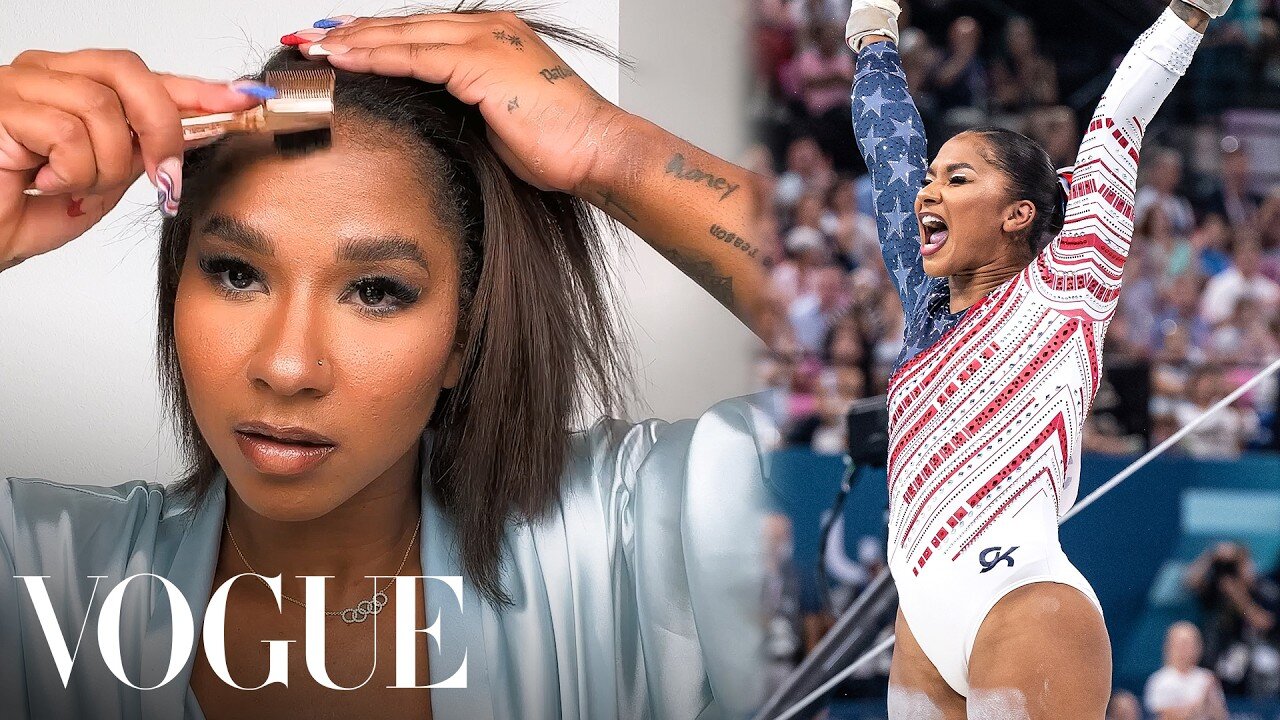 Gold Medalist Jordan Chiles s Olympic-Ready Makeup Routine | Beauty Secrets | Vogue