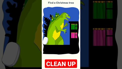 Clean the Photo to find the 🎄🎄🎄 #shorts #games