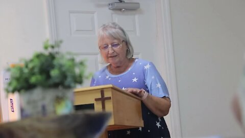 Sylvia at Ken Redner's Memorial