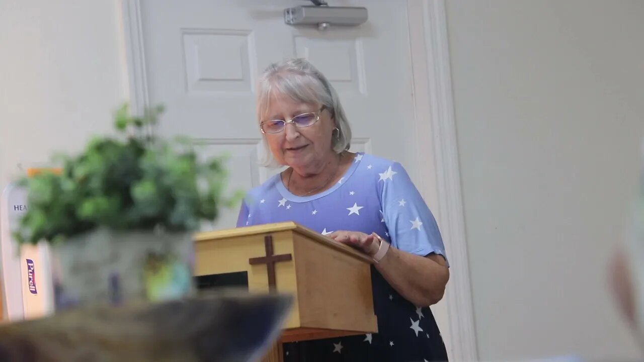 Sylvia at Ken Redner's Memorial