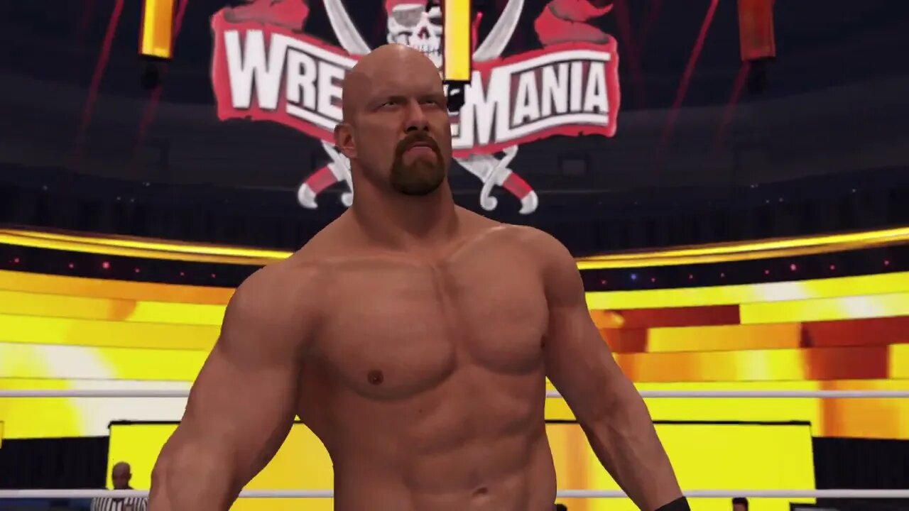 WWE 2K23 Steve Austin vs Brock Lesnar vs Goldberg vs Bobby Lashley vs Braun vs COdy Rhodes