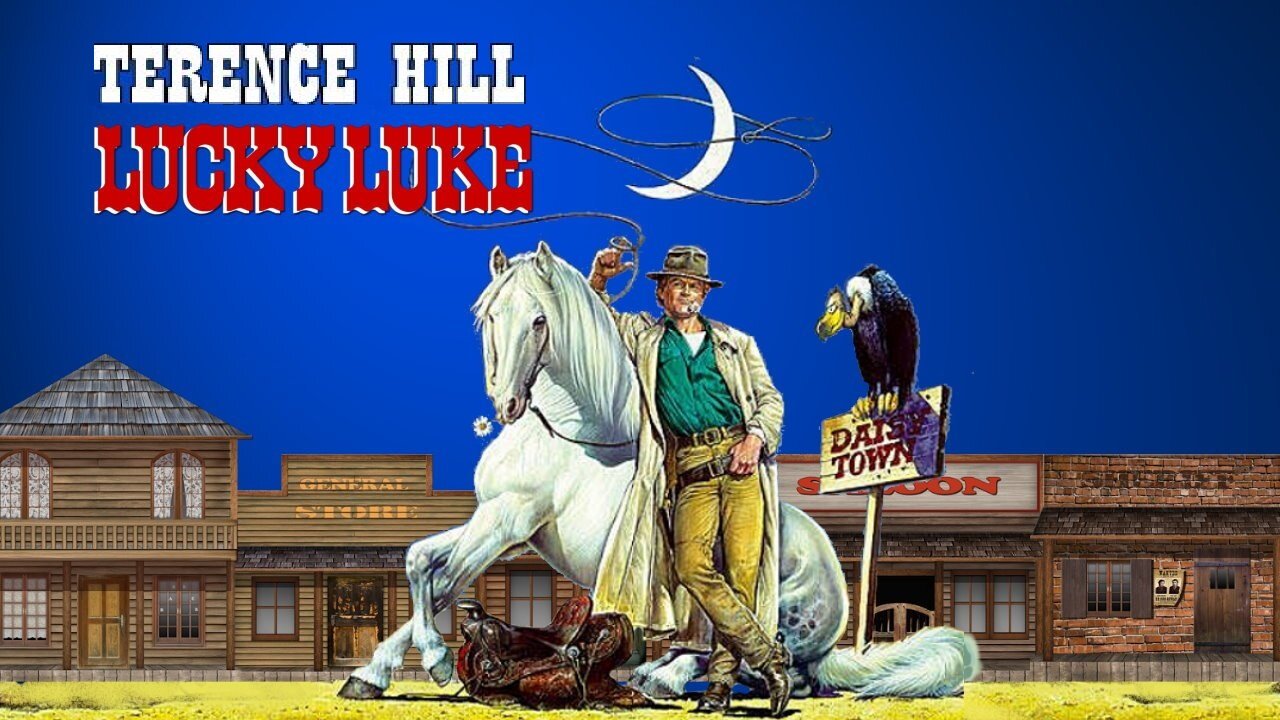 Lucky Luke (1991) Terence Hill, Nancy Morgan, Roger Miller