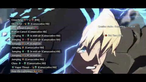 Ky combo practice 01 - Guilty Gear Strive