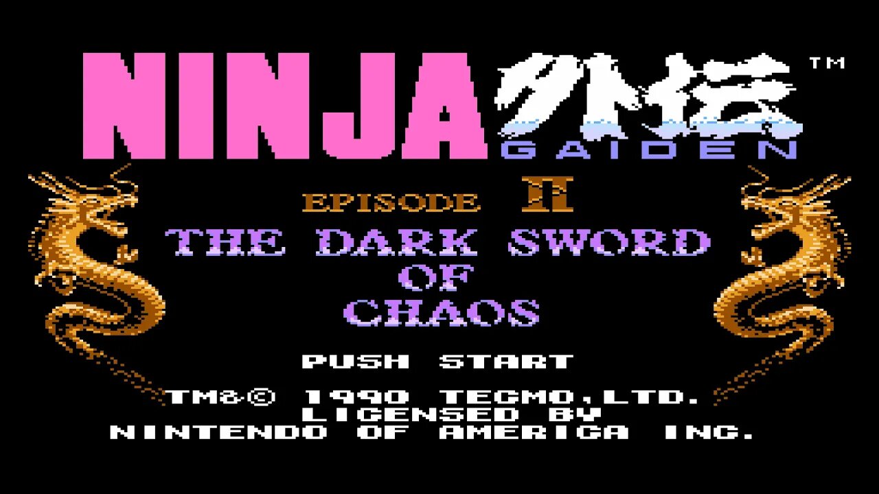 Ninja Gaiden II - The Dark Sword of Chaos (Full Game) [NES]