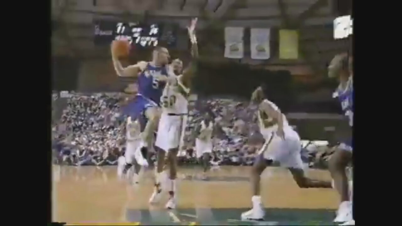 Jason Kidd 10 Points 9 Ast 4 Stl @ Sonics, 1994-95.