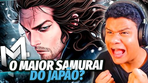 REAGINDO a MUSASHI MIYAMOTO (Vagabond) - CAMINHO DA ESPADA | M4rkim | React Anime Pro