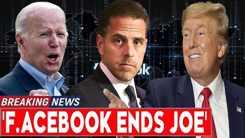 Watch Biden STUNNED DUMB after F.acebook admits Hunter's laptop truth...Trump asks to show