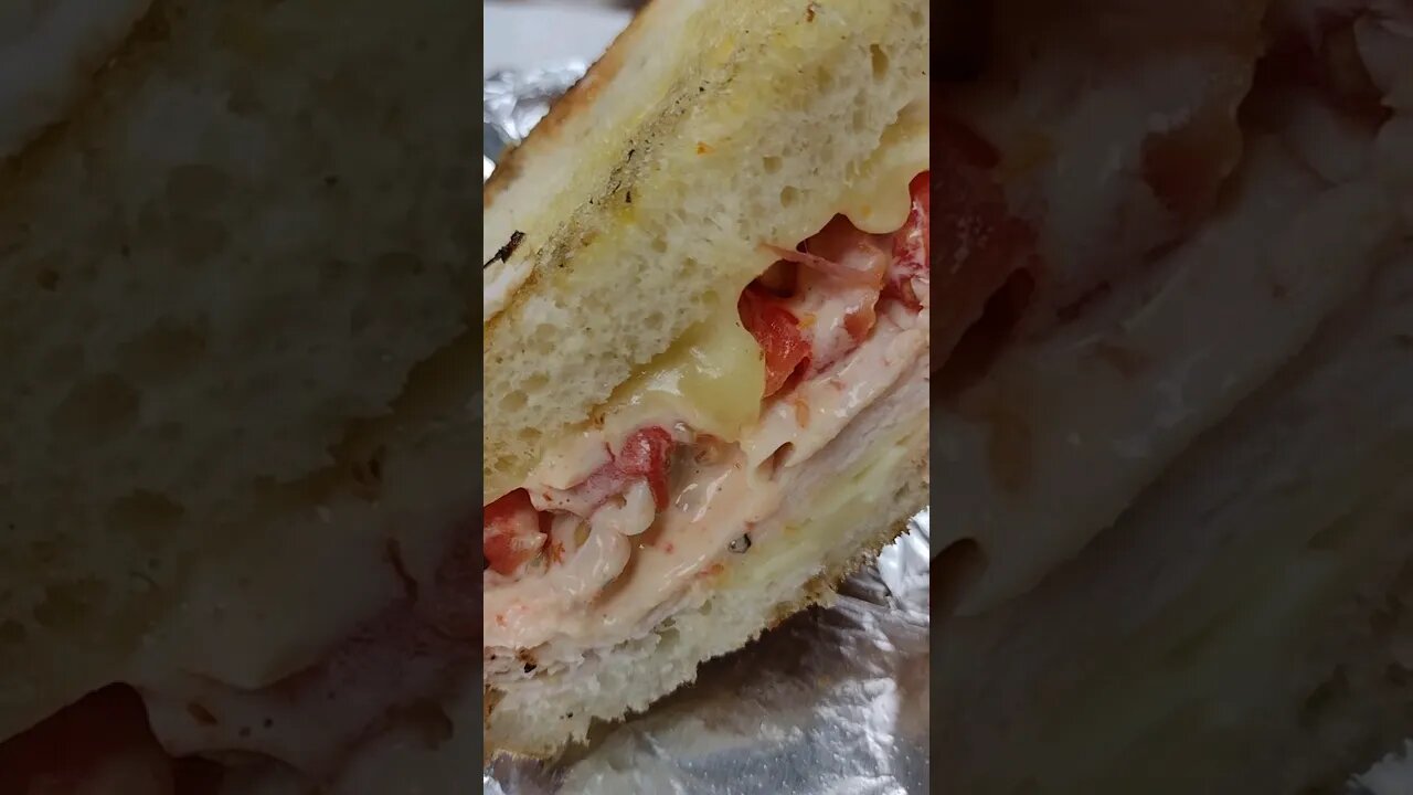 Turkey Club #sandwich #food #mukbang #shorts