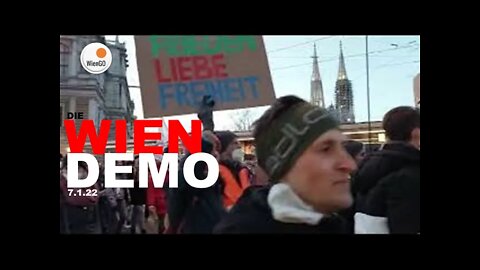 WienGo WIEN DEMO +++DEMO 7.1.22(7)+++ StudentenStehenAuf+++