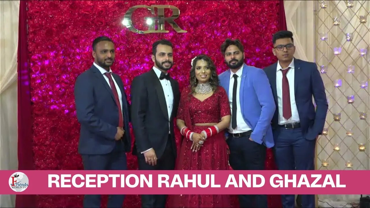 Reception Rahul and ghazal