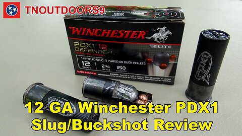 12 GA Winchester PDX1 Slug/Buckshot Combo Review