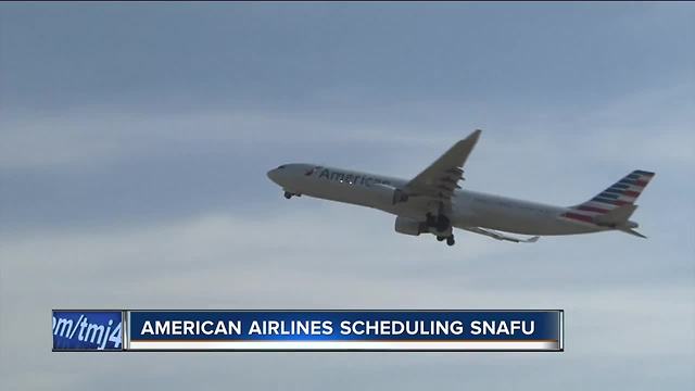 American Airlines scheduling snafu may leave travelers stranded