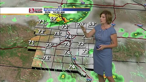 Jennifer's Saturday Forecast