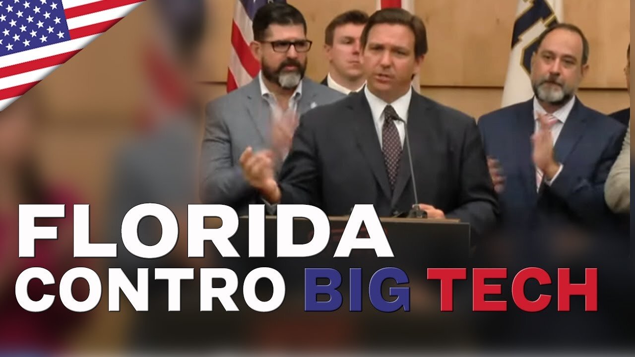 🔴 La Florida approva una legislazione contro la censura in rete.