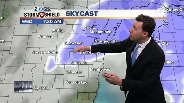 Michael Fish's NBC26 Storm Shield weather forecast