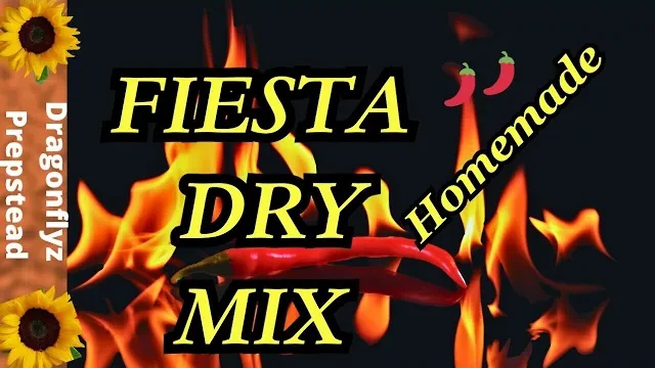 Fiesta Dry Mix Recipe 🌶🌶 How-To