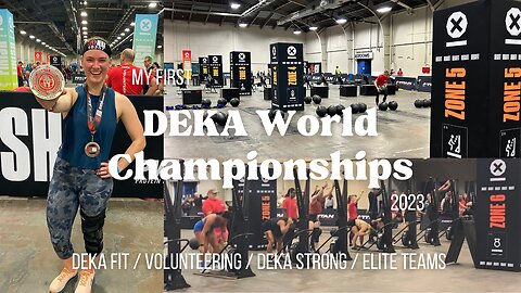 My First DEKA World Championships 2023 Vlog: Deka Fit, Volunteering, Deka Strong, & Elite Teams