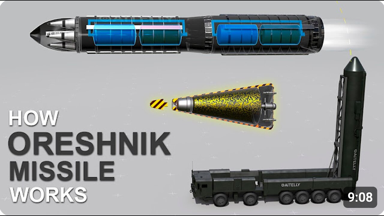 Oreshnik Hypersonic Missile | How does the Russian Oreshnik Missile Works? MilTec by AiTelly