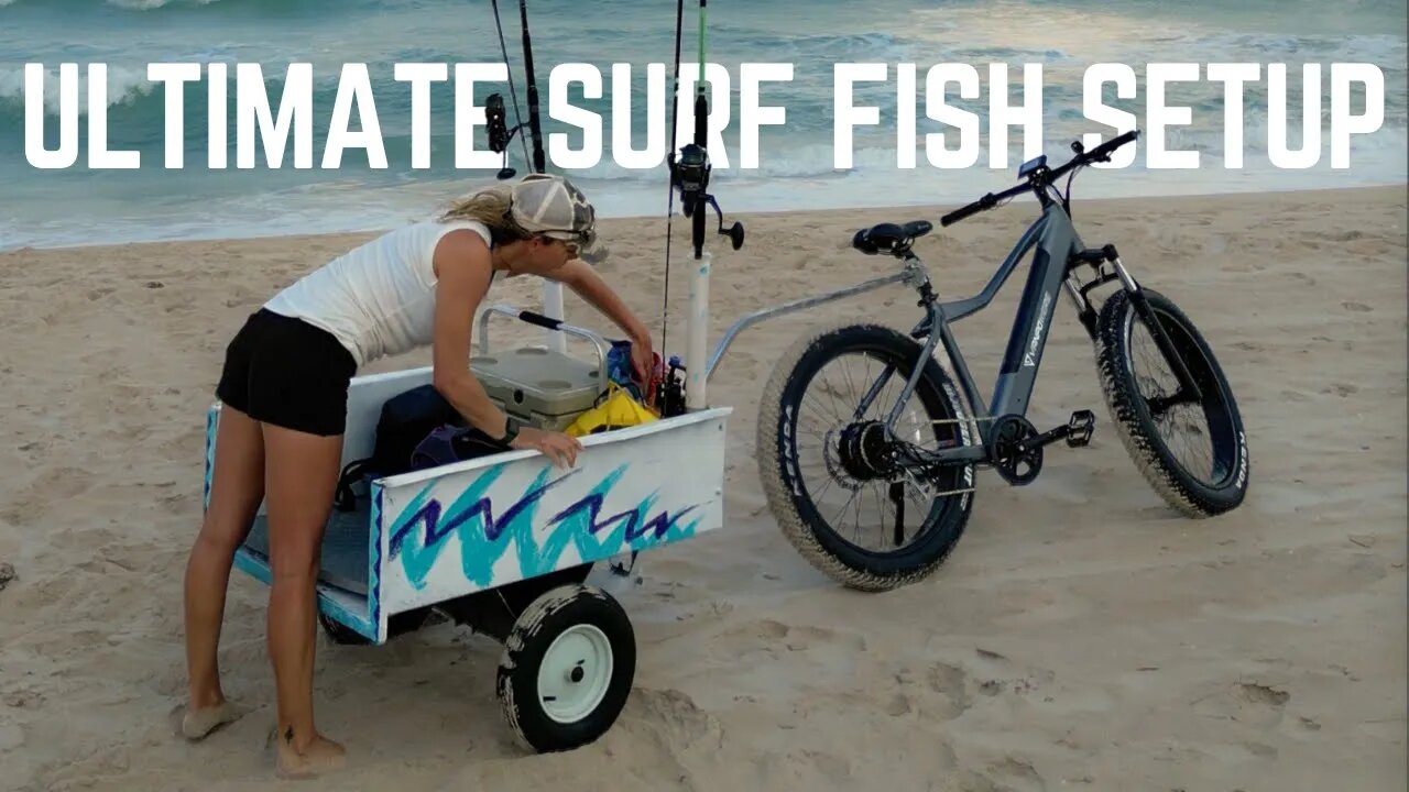 Fat Tire EBIKE Surf Fishing | Vanpowers Manidae