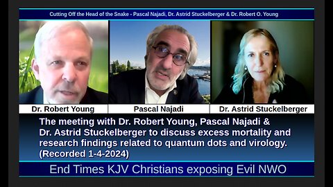 Cutting Off the Head of the Snake - Pascal Najadi, Dr. Astrid Stuckelberger & Dr. Robert O. Young