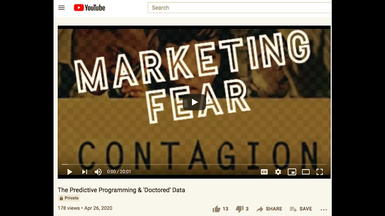 MARKETING FEAR. BECAUSE FEAR SELLS VACCINES