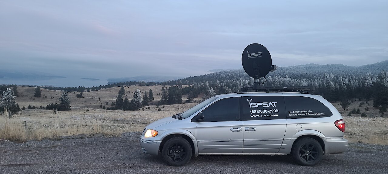 ISPSAT/Hughes Gen5 mobile-automatic satellite Internet systems and services for RV'ers and others!