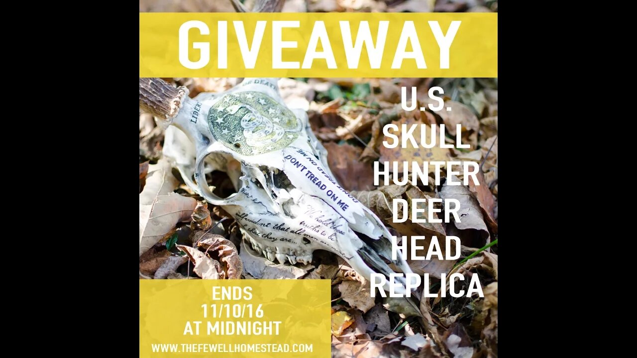 GIVEAWAY US Skull Hunter Replica