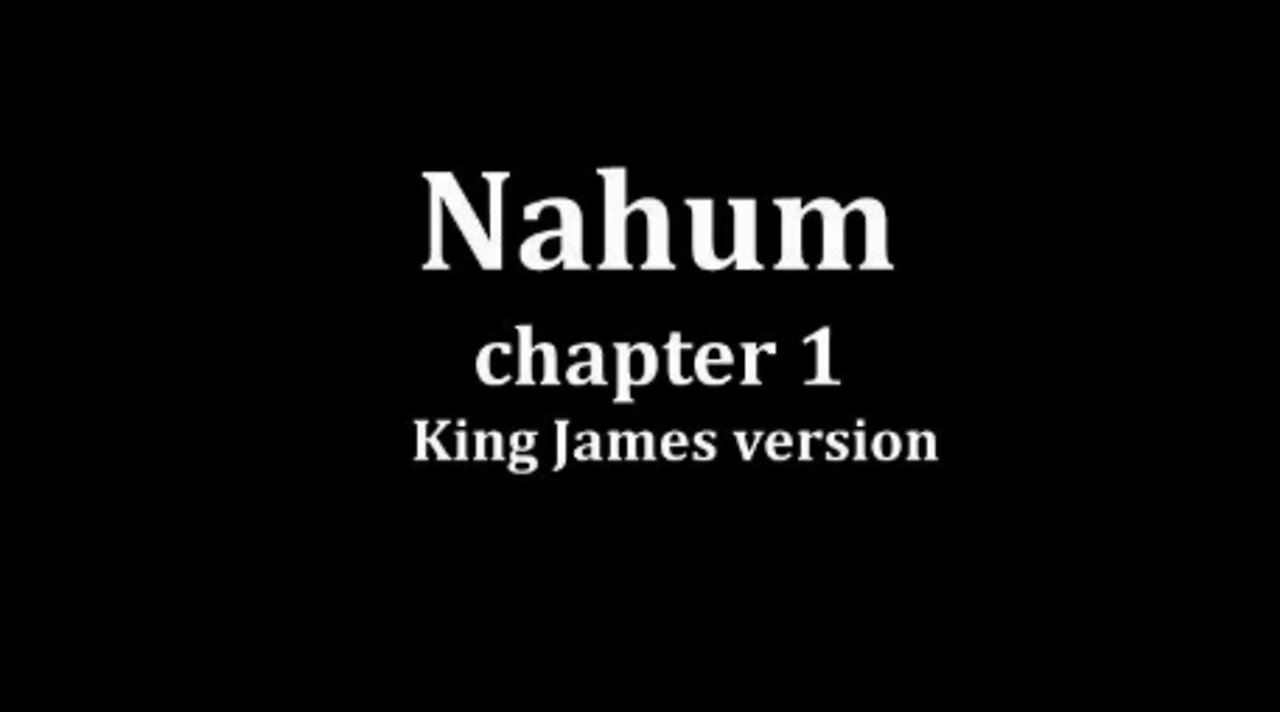 Nahum 1 King James version