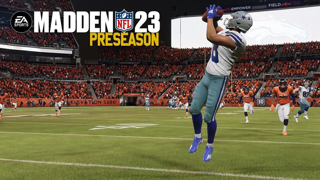 Cowboys Franchise 23 | Preseason #1 | DAL @ DEN