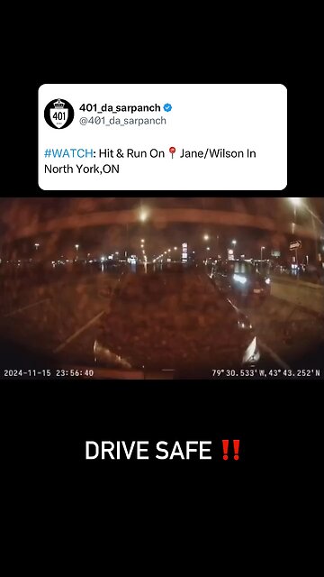 Hit and Run in Toronto