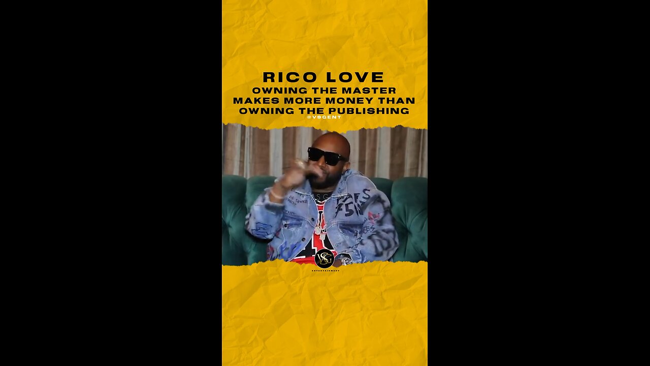 @iamricolove Owning the master makes more money than owning your publishing. 🎥 @cigar.talk