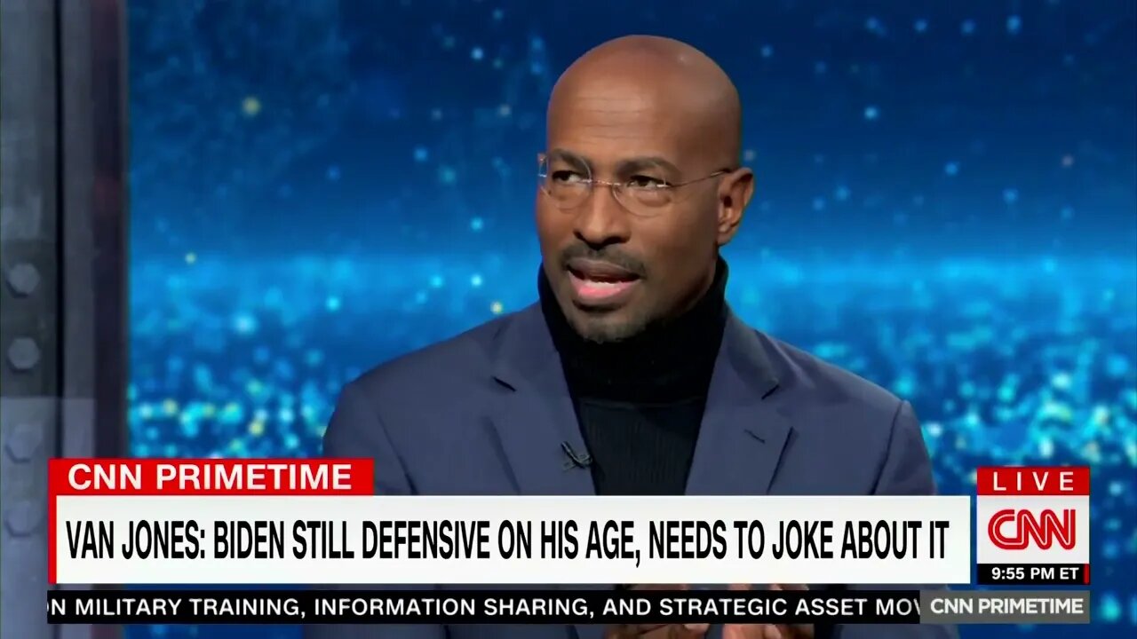 CNN’s Van Jones Says Kamala Harris Is “Essentially Running For President” Given Biden’s Age