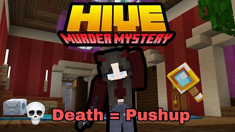 1 Death = 1 Pushup 💀 Minecraft Murder Mystery