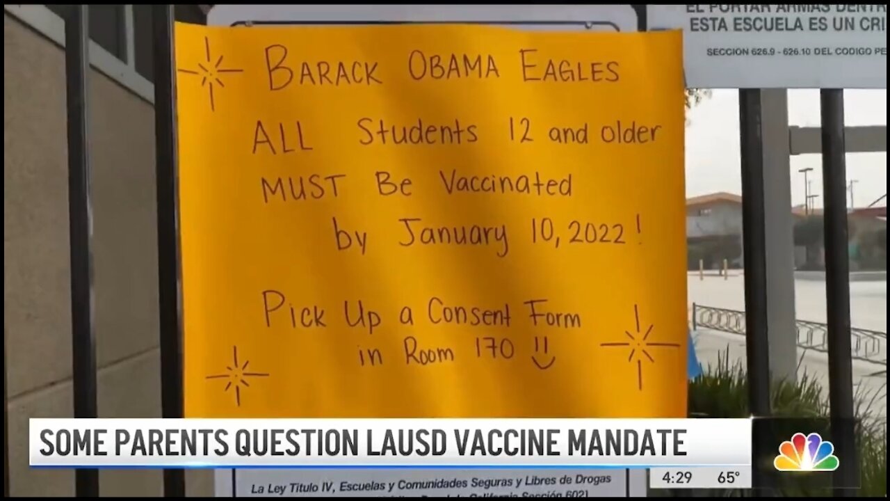 CA School Vaccinated Kid Without Parents Permission