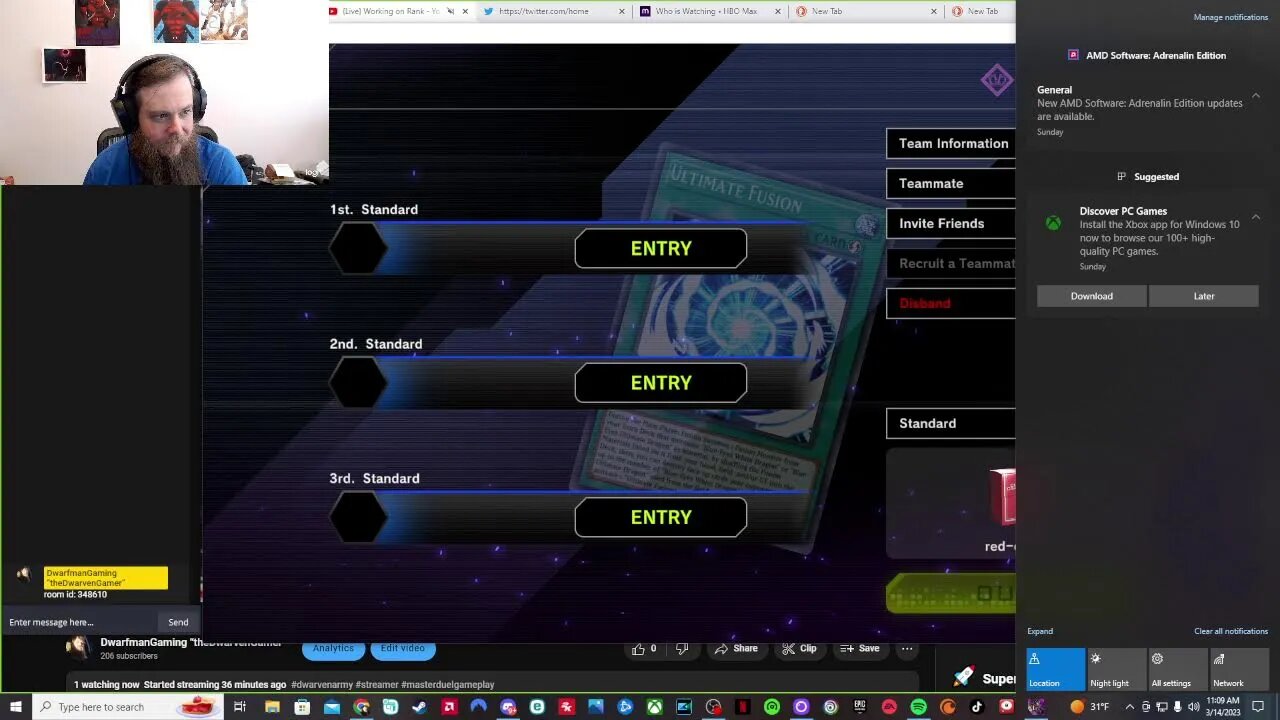 {Live} Working on Rank